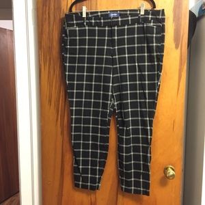 Old Navy Pixie Pants - Plaid Pants